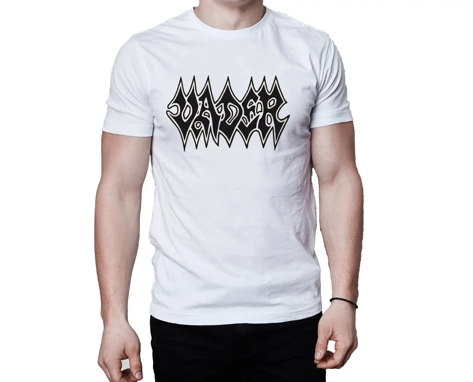 Vader Band Logo White 2018 New Arrival Men T Shirt Newin TShirts from