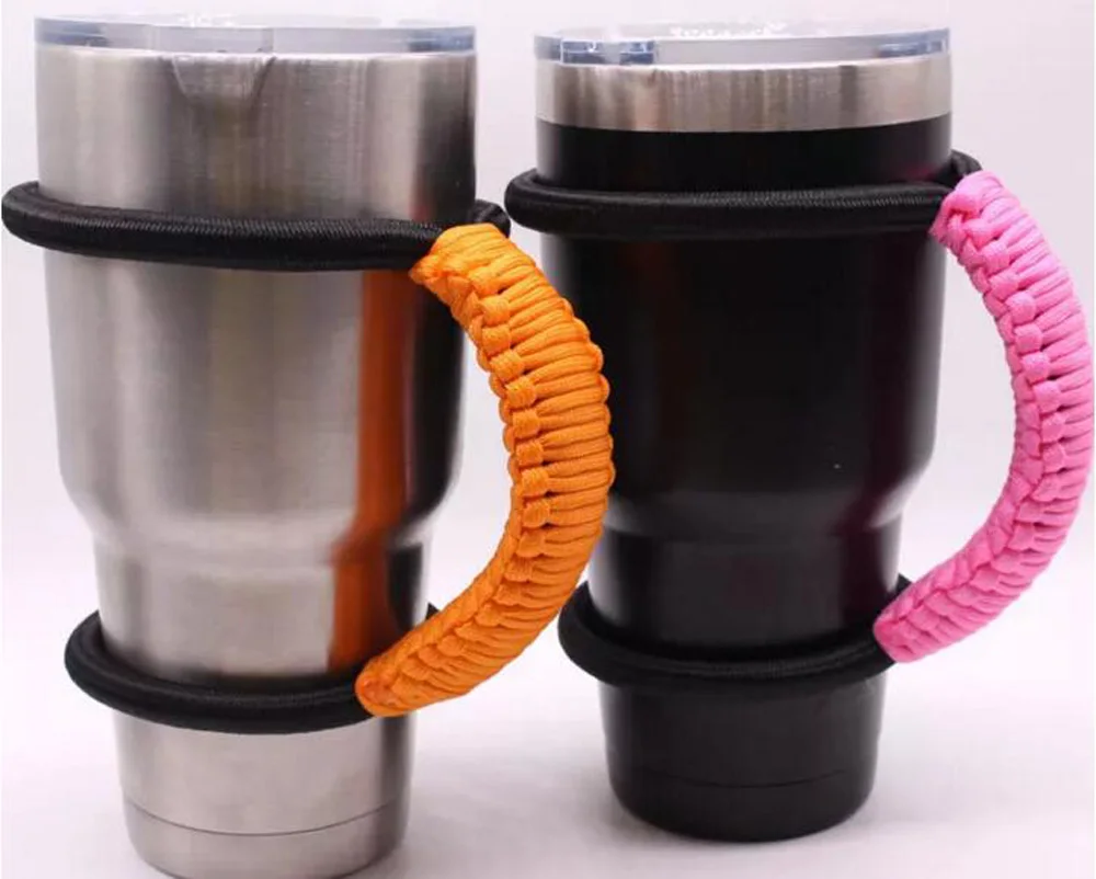 الجملة 2 قطع yooupara rainbow كوب مساعد حارس تسلق حبل انحناء paracord بقاء حزام منتج جديد