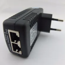 48 В 0.5A настенный PoE адаптер питания совместимый с Cisco, AASTRA, EU plug