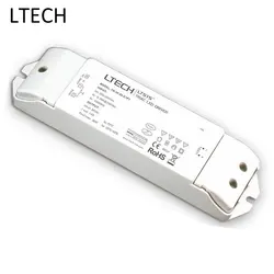 LTECH DC24V 1.5A 36 W Выходная константа Напряжение Led симисторное затемнение драйвер TD-36-24-E1P1 AC200-240V Вход Push Dim для светодиодные фонари