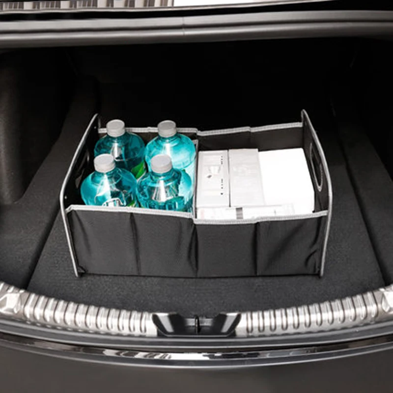 

My Good Car Trunk folding storage box storage box compartment storage box for Tesla model 3 S X Car accessories
