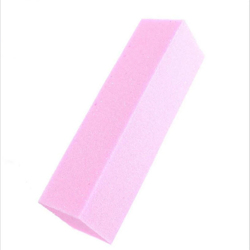 10pcs/lot Pink Purple Nail Buffer Pedicure Manicure Care Buffer Nail