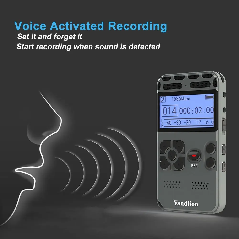 Vandlion Professional Voice Activated Digital