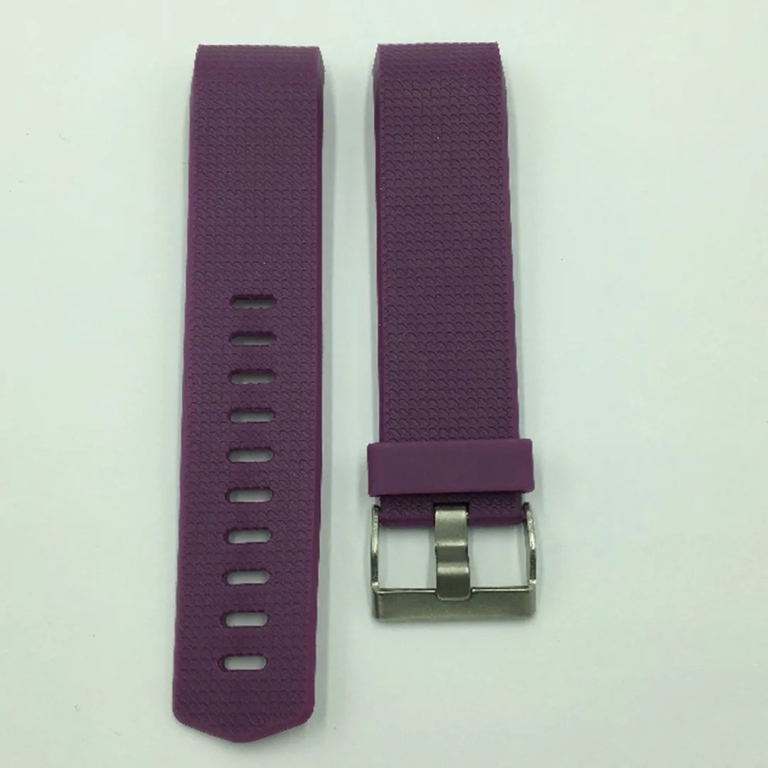 Silicone Strap for Fitbit Charge 2 Band Fitness Smart Bracelet Watches Replacement Sport Strap Shellhard Wrist Bands