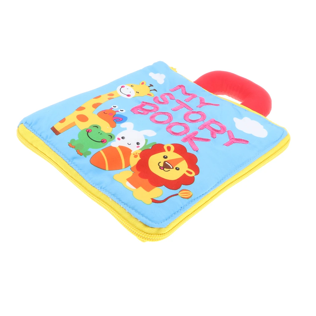 3D Cloth Books Baby Montessori Learn to Dress Early Basic Life Skills Toy Teaching Clocks Color Shapes Zip Snap Lace Tie Puzzle