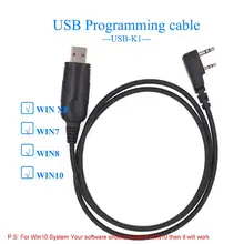 ANYSECU USB-K1 Кабель для программирования K интерфейс SL1M DM960 BaoFeng UV-5R серии 888S 2 способ радио