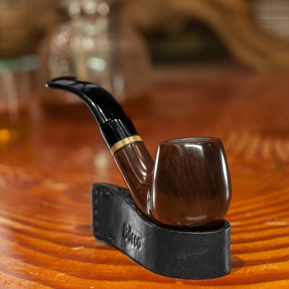 Tabular Mouthpiece Smoking Pipe with 10 tools Handmade Tobacco Pipe