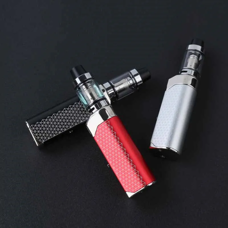 

NEW MK mini 80W Electronic Cigarette 2000Ah build-in battery 1.5ml tank LED screen vape pen kit Hookah Huge Vapor Kit For Start