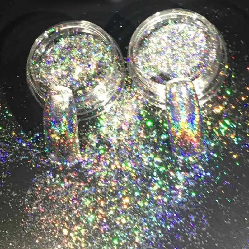 

Nail Art Decoration Nail Powder Chameleon Flake Nail Art Decor Glitter Powder Bling Shining Sequins Flakes Pigment Accessories