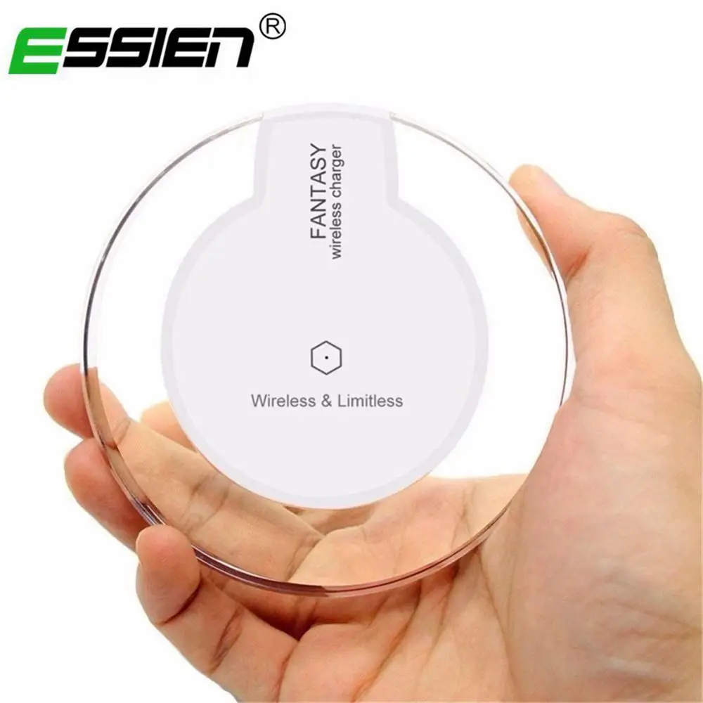

Essien 5W Qi Wireless Charger for iPhone X Xs MAX XR 8 plus Fast Charging for Samsung S8 S9 Plus Note 9 8 USB Phone Charger Pad
