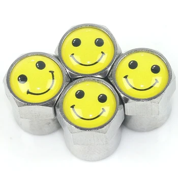 

4Pcs/set Universal Car Tyre Air Valve Caps Bicycle Tire Valve Cap Car Wheel Styling