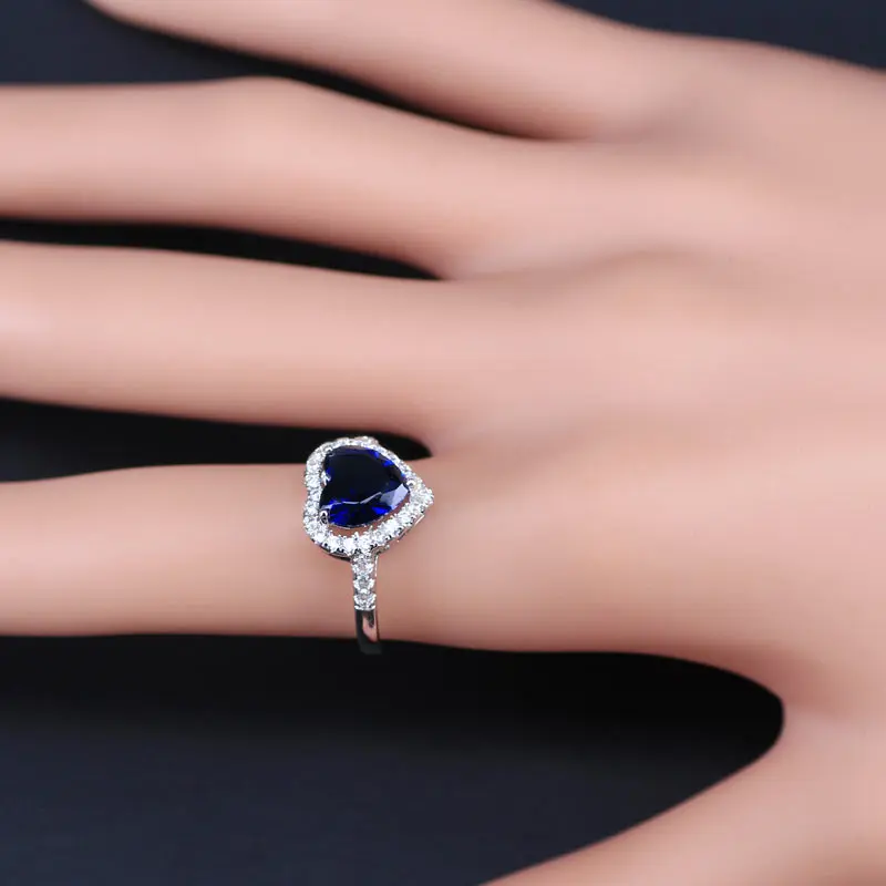 Женский ювелирный комплект из кольца серёг и с кристаллом|colorful jewelry sets|jewelry setsstyle