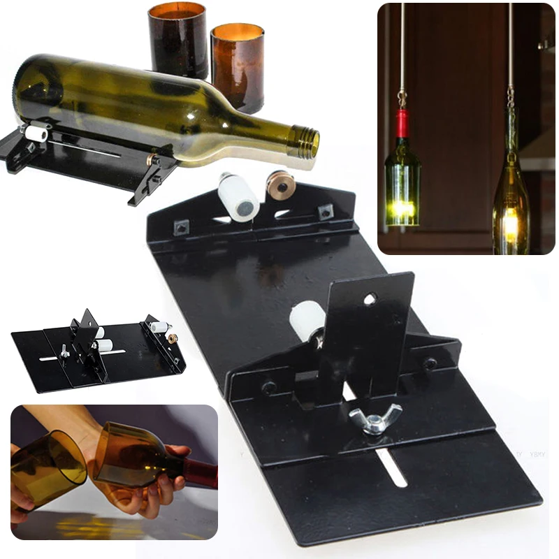 Stainless Steel Grass Bottles Cutter Tool Wine Beer Glass Cutter for DIY Grass Cutting Tools