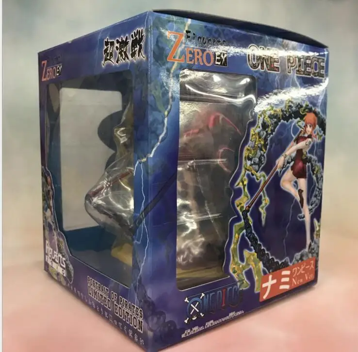 Аниме One Piece Fighting Ver. Фигурка из ПВХ с черным мячом нами масштаб 1/8|Игровые фигурки и
