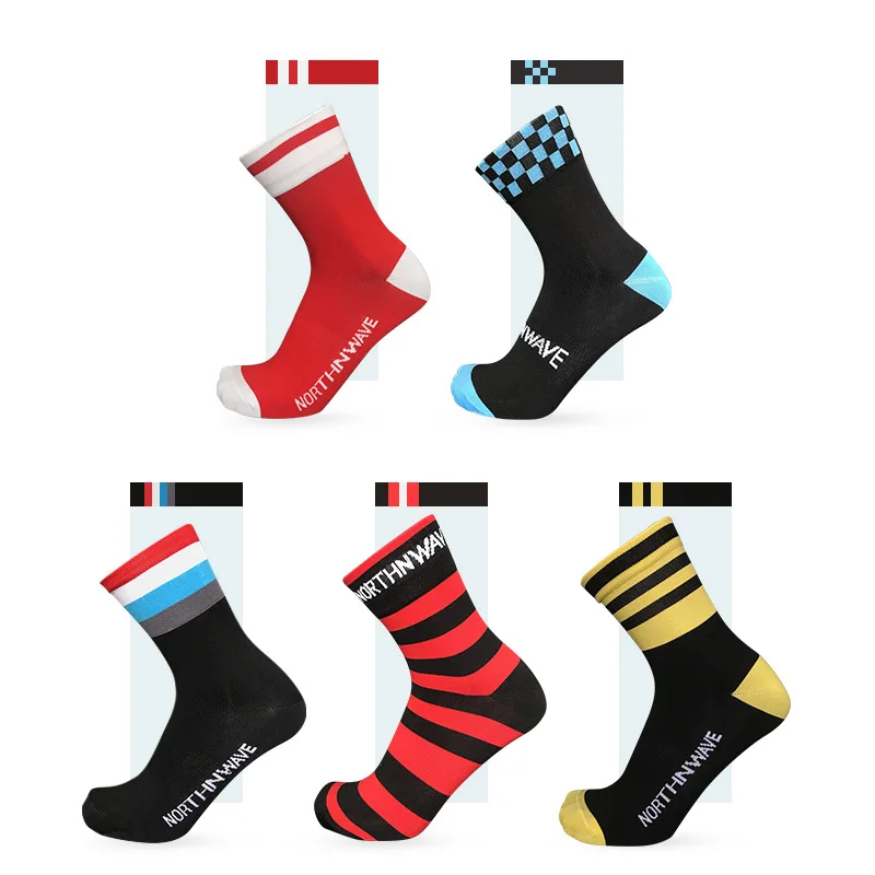 

Unisex New Outdoor Bike Socks Men Sport Cycling Socks Women Breathable MTB Socks
