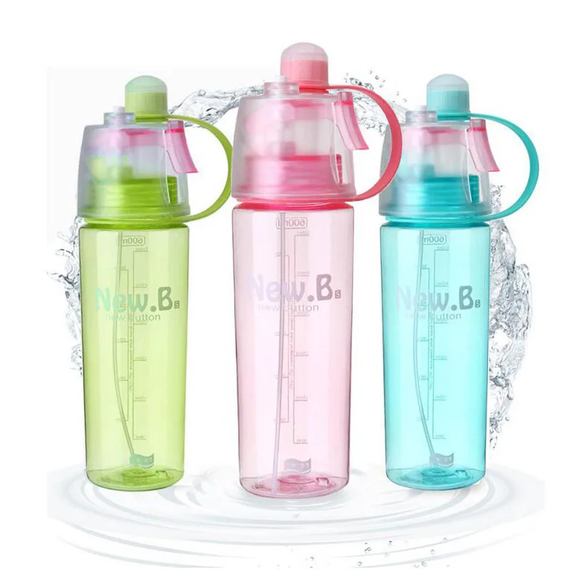 Free Shipping Plastic Water font b Bottle b font Sport Spray font b Bottle b font