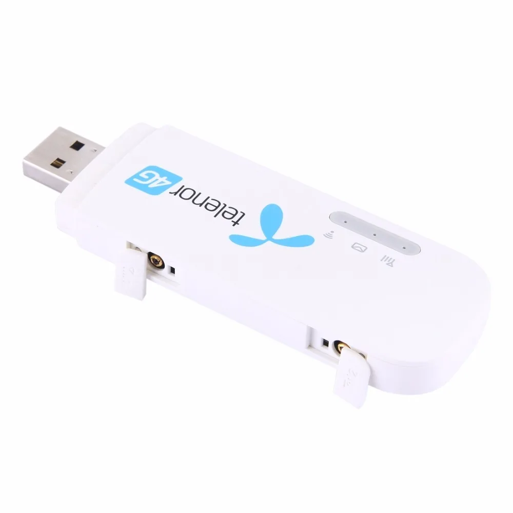 Универсальный автомобильный модем Huawei E8372 4G LTE USB Wingle WiFi + 2 антенны 4G|3G модемы| |