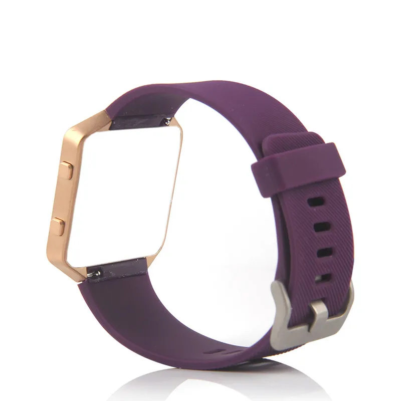Ремешок Bemorcabo для Fitbit Blaze сменный силиконовый браслет умных часов без