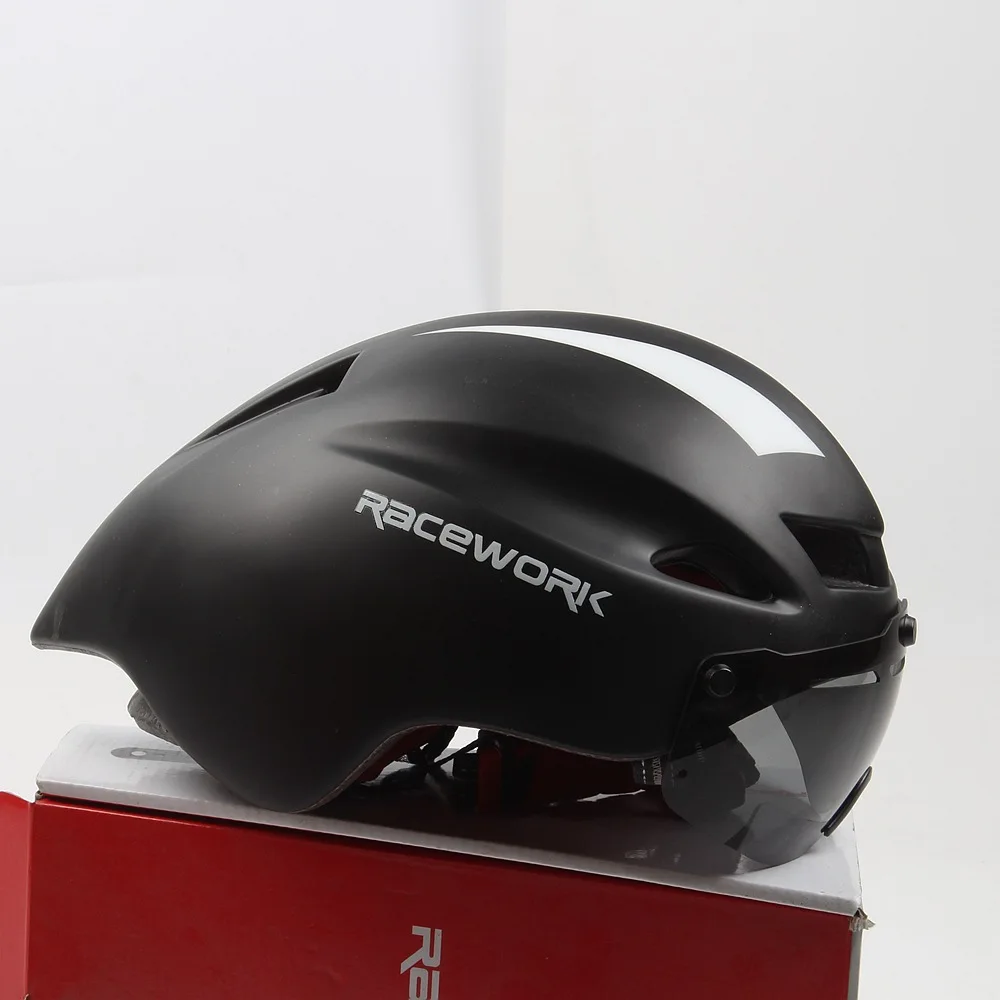 Велосипедный шлем сверхлегкий шлем Intergrally-molded MTB дорожный горный велосипед шлем велосипедный шлем шлемы безопасности крышка 54-60 см - Цвет: Black