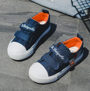 

2019 Canvas Children Shoes Sport Breathable Boys Sneakers Brand Kids Shoes for Girls Jeans Denim Casual Child Flat Canvas Shoes