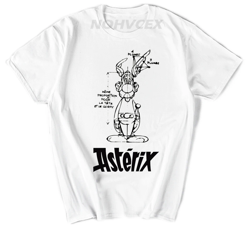 Футболка Asterix и футболки Обеликс с коротким рукавом