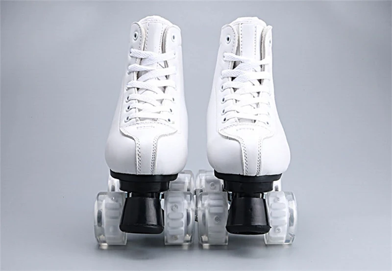 Linha Dupla Adulto Quad Paralela Figura Patins