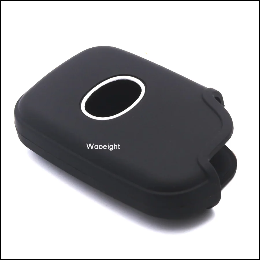 Wooeight 4 Buttons Remote Silicone Rubber Key Fob Cover Case Shell Holder Protector For LEXUS ES350 GS IS LS LX RX CT HS GX460 (3)