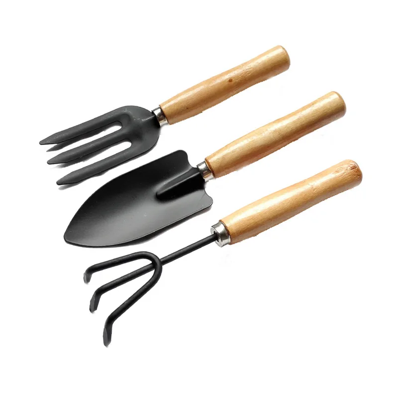 

Large quality 25CM iron scorpion three-piece succulent potted plant shovel leisure Gardening tools light and durable