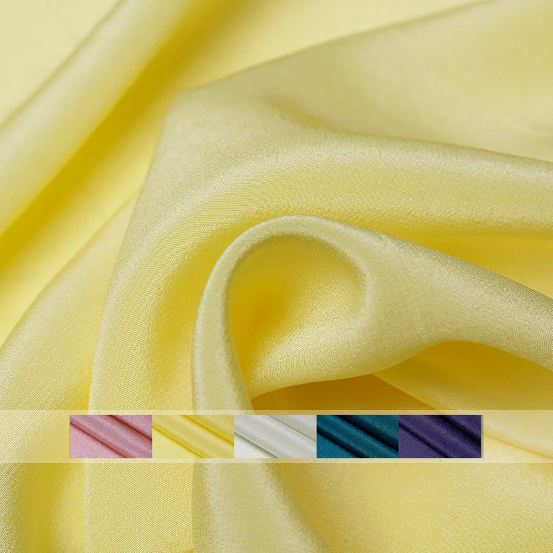 

Pearlsilk 14momme Crepe de chine Silk 100%Mulberry Silk Garment Materials Summer Shirt Dress DIY clothes fabrics Freeshipping