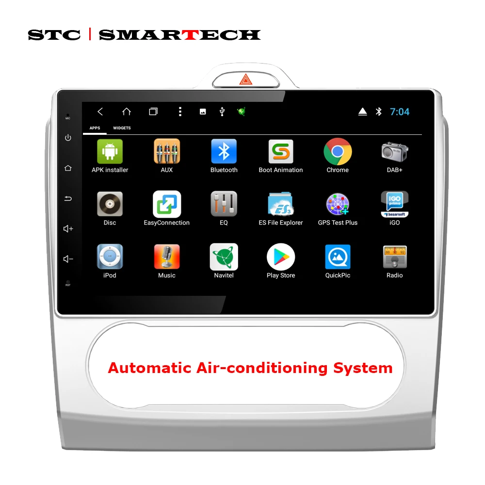 Best SMARTECH 2 Din Android 8.1 OS Car Audio Radio GPS System For Ford Focus2 Focus 2008-2011 Octa-Core 2GB RAM 32GB ROM With CAN-BUS 2