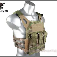 Emerson JPC бронежилет N прыжковый облегченный бронежилет тактический жилет страйкбол Wargame с 3 мешками AT-FG EM7355C
