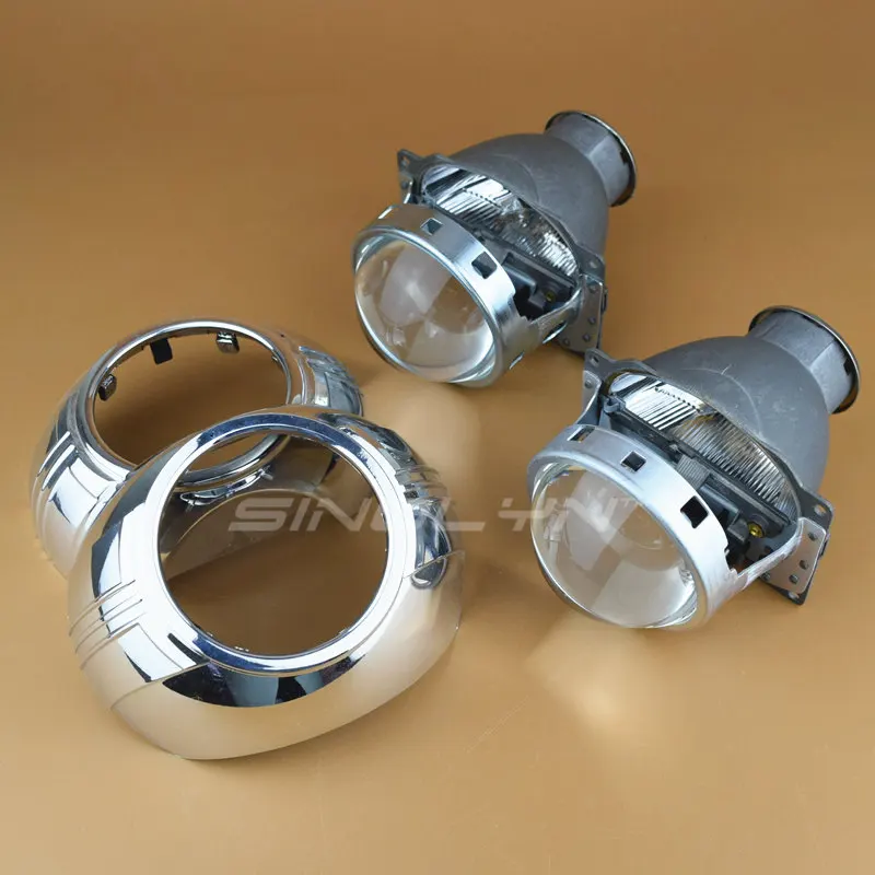 Линзы для фар Sinolyn Q5 H7 D2S HID Xenon/галогенные/светодиодный объектив 3 0 биксеноновый