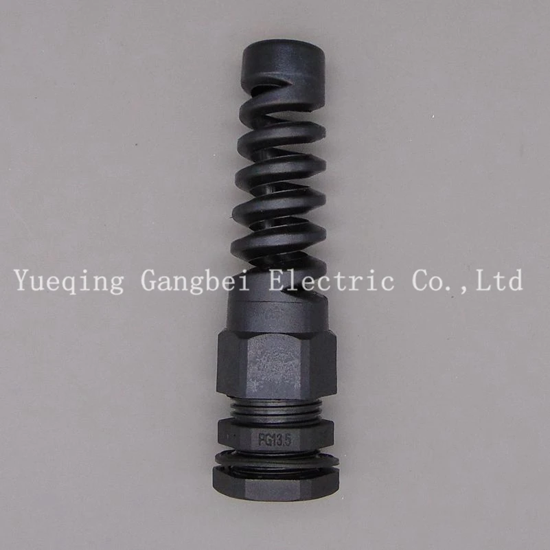 

PG13.5 Spring loaded joint Torsion resistance type bending waterproof connectors Glen head protection cable joint