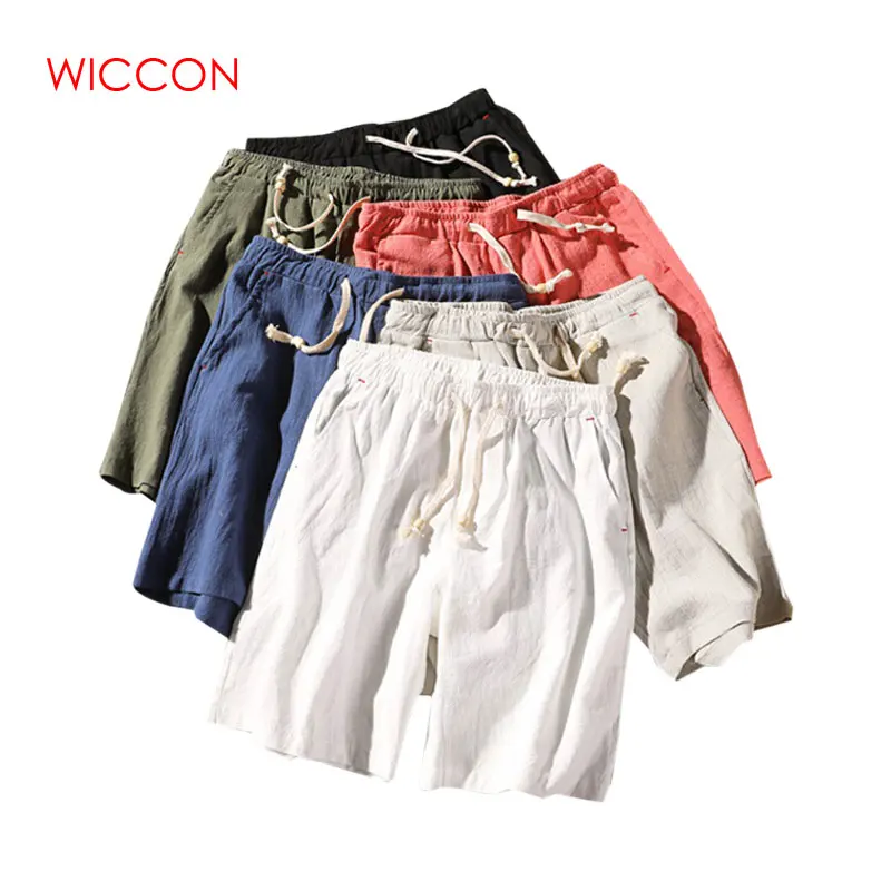 Новые летние однотонные повседневные шорты мужской белье по колено хлопок доска мужской шорты для женщин для мужчин шнурок тонкие дышащие шорты