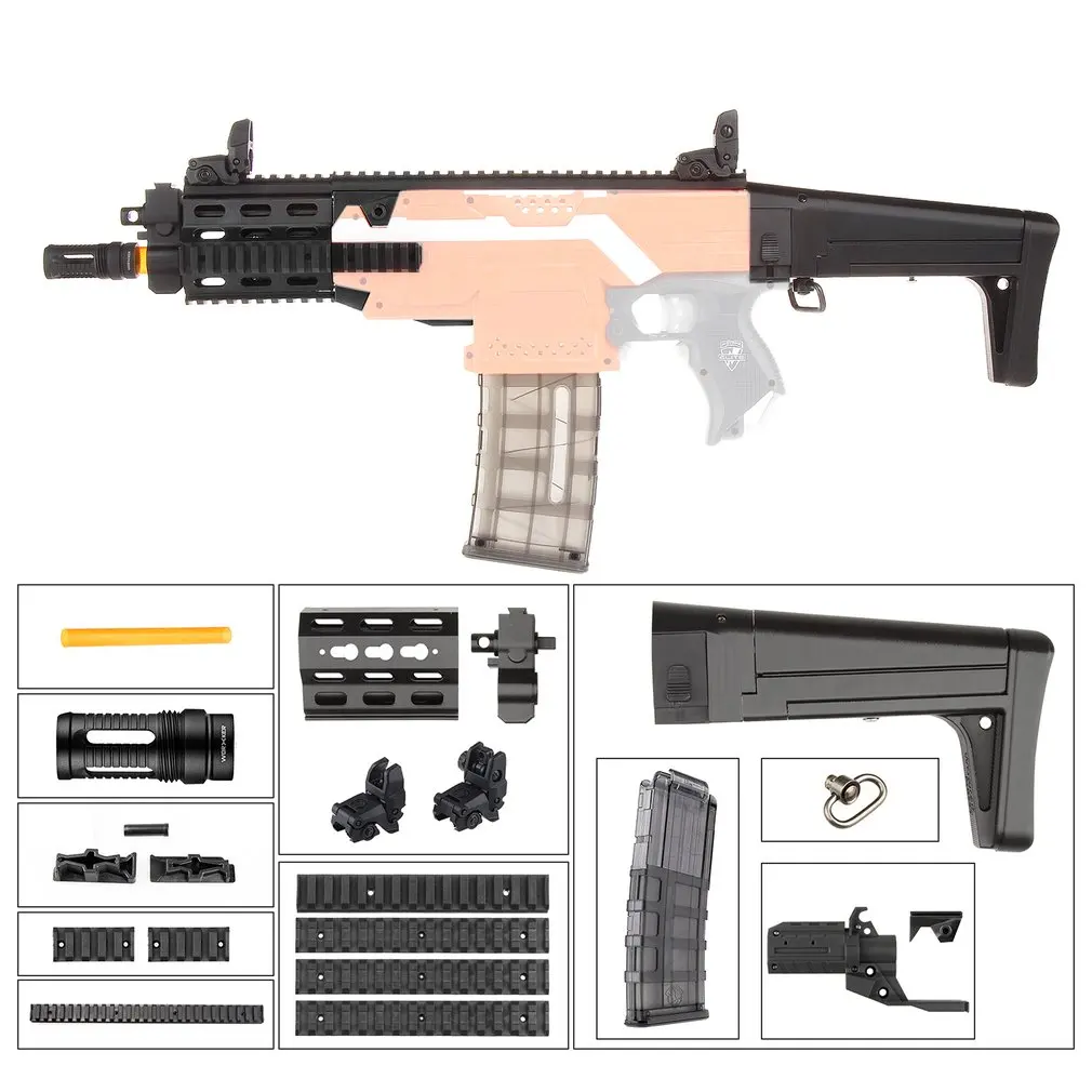 

MOD XCR-Lmicro Imitation Kit 3D Printing High Strength Plastic Combo For Stryfe Modify Toy For Nerf Parts Toys Accessory Gift