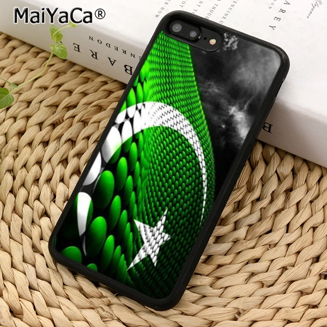 Чехол для телефона MaiYaCa Pakistan с национальным флагом iPhone 5 6 7 8 plus 11 pro X XR XS max Samsung S6 S7