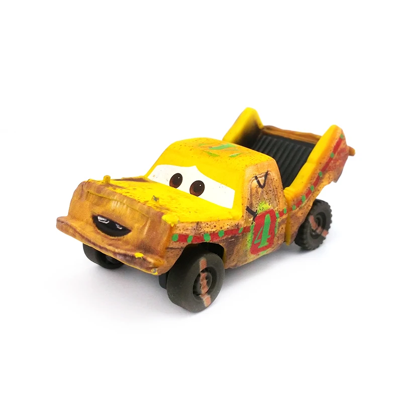 Disney Pixar тачки 3 мисс фриттер Молния Маккуин Джимбо металлическая литая Игрушечная