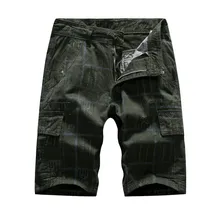 Shorts Men Pocket Shorts Casual Solid Color Straight Slim Fit Trousers Spodenki Meskie Short Homme Pantalones Cortos Hombre