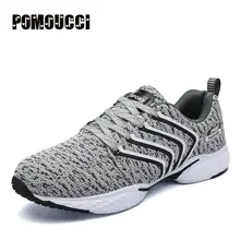 New Summer Sports Flyknit Racer Running Shoes For Men Breathable Super Light Men’s Athletic Sneakers Krasovki zapatillas
