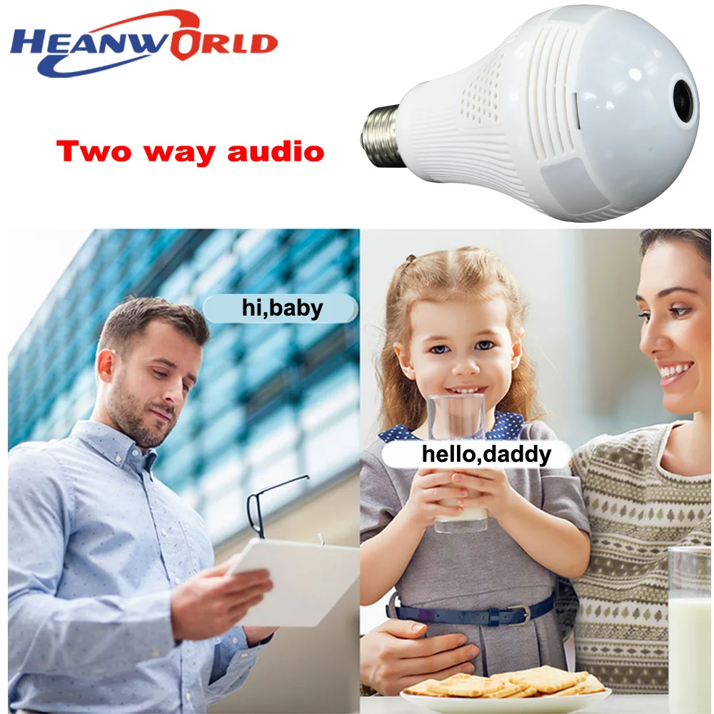 Heanworld hd h.264 + 960P Wi Fi камера с двухсторонним аудио VR стандартная поддержка micro sd