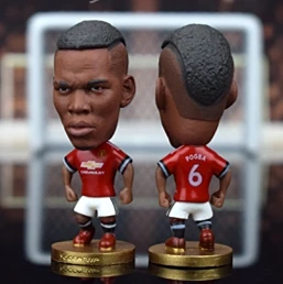 

2019 Soccerwe dollsfootball stars Pogba #6 Movable joints resin model toy action figure dolls collectible gift