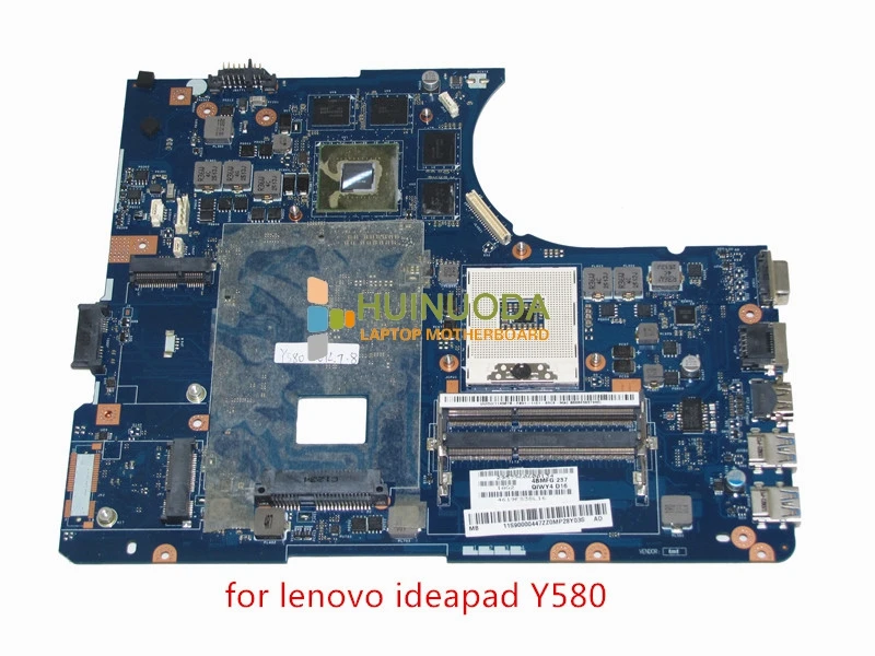 

11S90000447 QIWY4 LA-8002P REV 1A For lenovo Ideapad Y580 motherboard DDR3 HD4000+ Nvidia GeForce GTX660M graphics