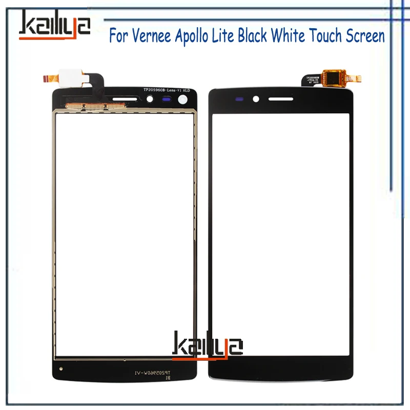 Сенсорный экран для Vernee Apollo облегченный дигитайзер сборка Замена Черный Белый 5