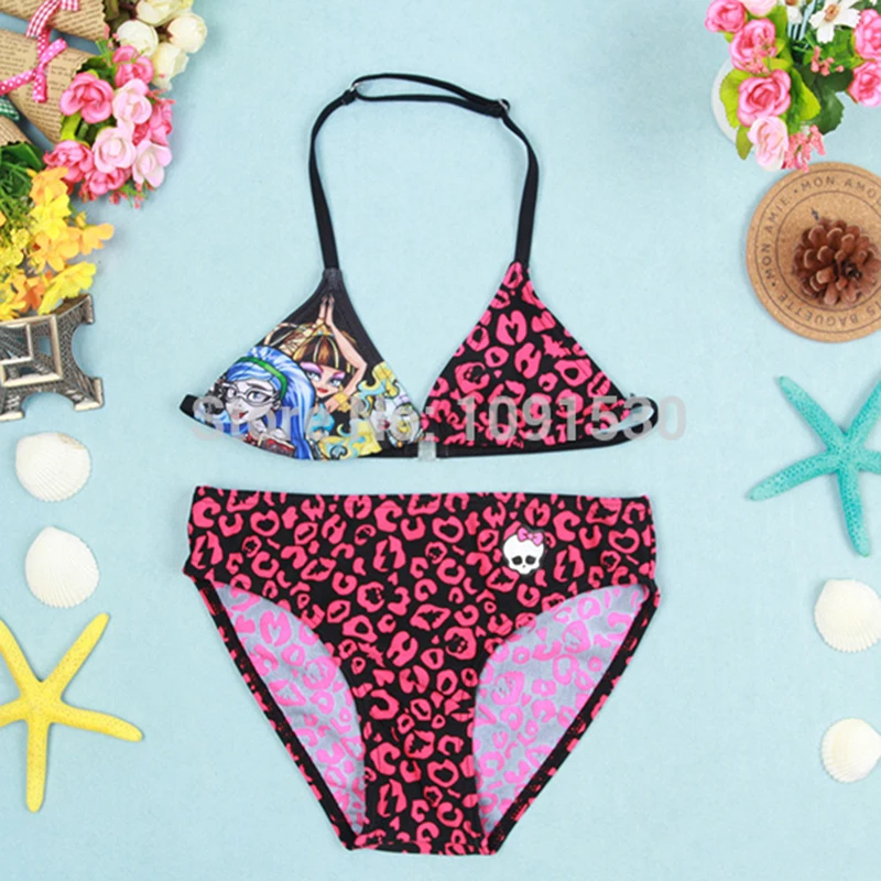 

FINAL SALE!!! For 2-10Y Girls Swimwear Children Swimsuit Kids Bikini hello kitty Biquini Infantil Beach Wear SW001/015-CGR3