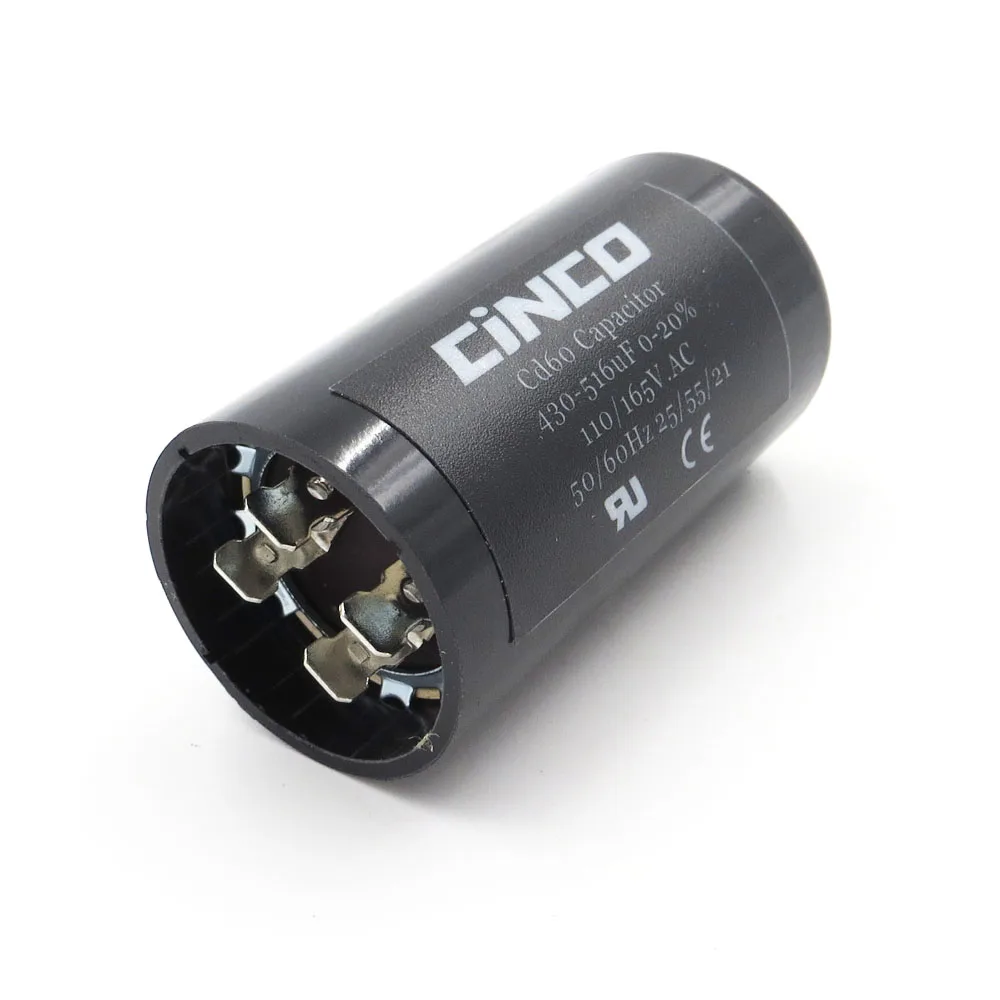 430 516 мкФ 110V 125V 165V CD60 мотор пусковые конденсаторы запуск двигателя ing mfd uf mf