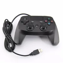 USB Wired Controller for Sony PS4 Playstation 4 Dualshock 4 Joystick Gamepads Game Accessories Black With Control function