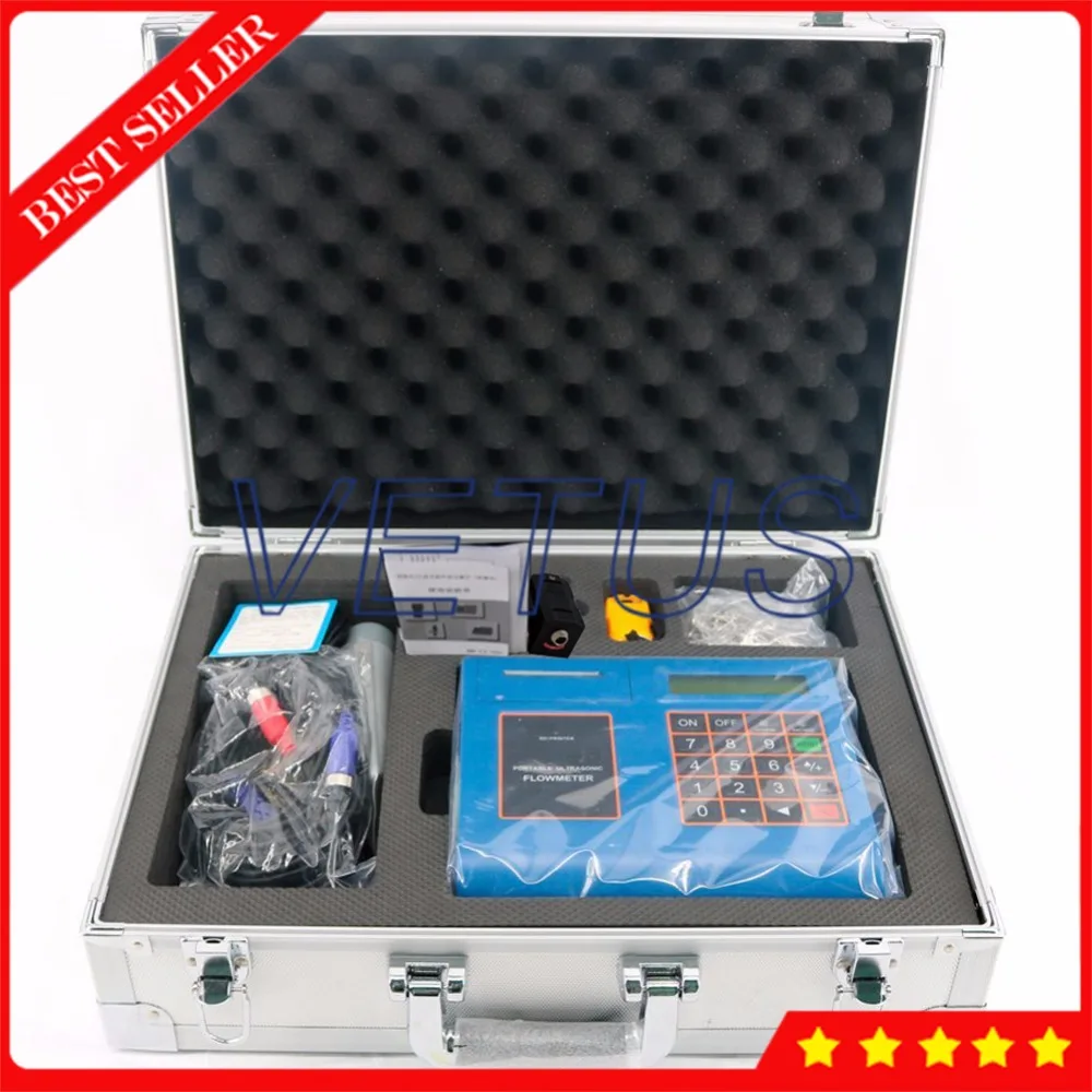 

DN50-700mm TUF-2000P TM-1-HT высокая температура Средний датчик Портативный ультразвуковой расходомеры с Встроенный цифровой принтер расходомер