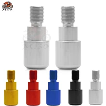 7/" 16 мм Универсальный Мотоцикл с ЧПУ Ручка ручки мотоцикла Руль концы крышки для YAMAHA MT-09 FZ-07 XJ6 MT-10 FZ10