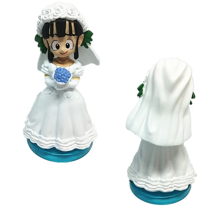 息子悟空の妻結婚式花嫁フィギュア チチドラゴンボールアニメqiqiの Aliexpress