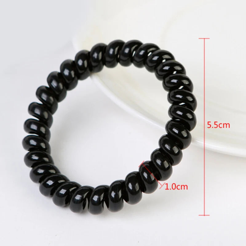 Telephone Wire Gum Girls Hair Accessories Hair Tie Hair Rope Candy Color Scrunchie Elastic Ring Elastic Hair Band Telephone Wire Gum Girls Hair Accessories Hair Tie Hair Rope Candy Color Scrunchie Elastic Ring Elastic Hair Band